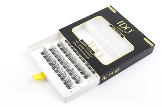 IDO eyelash packaging on a white background