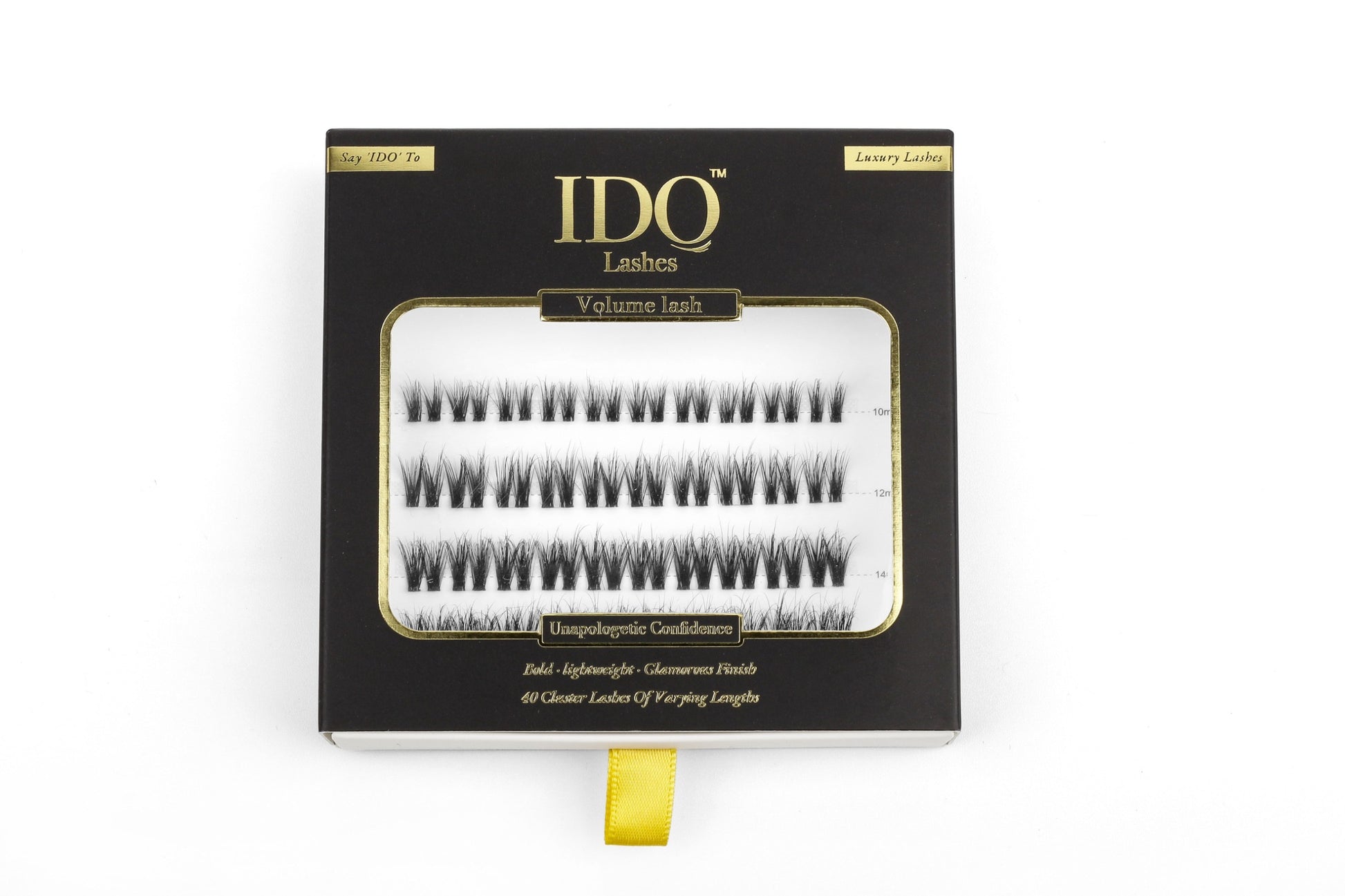 IDO eyelash packaging on a white background